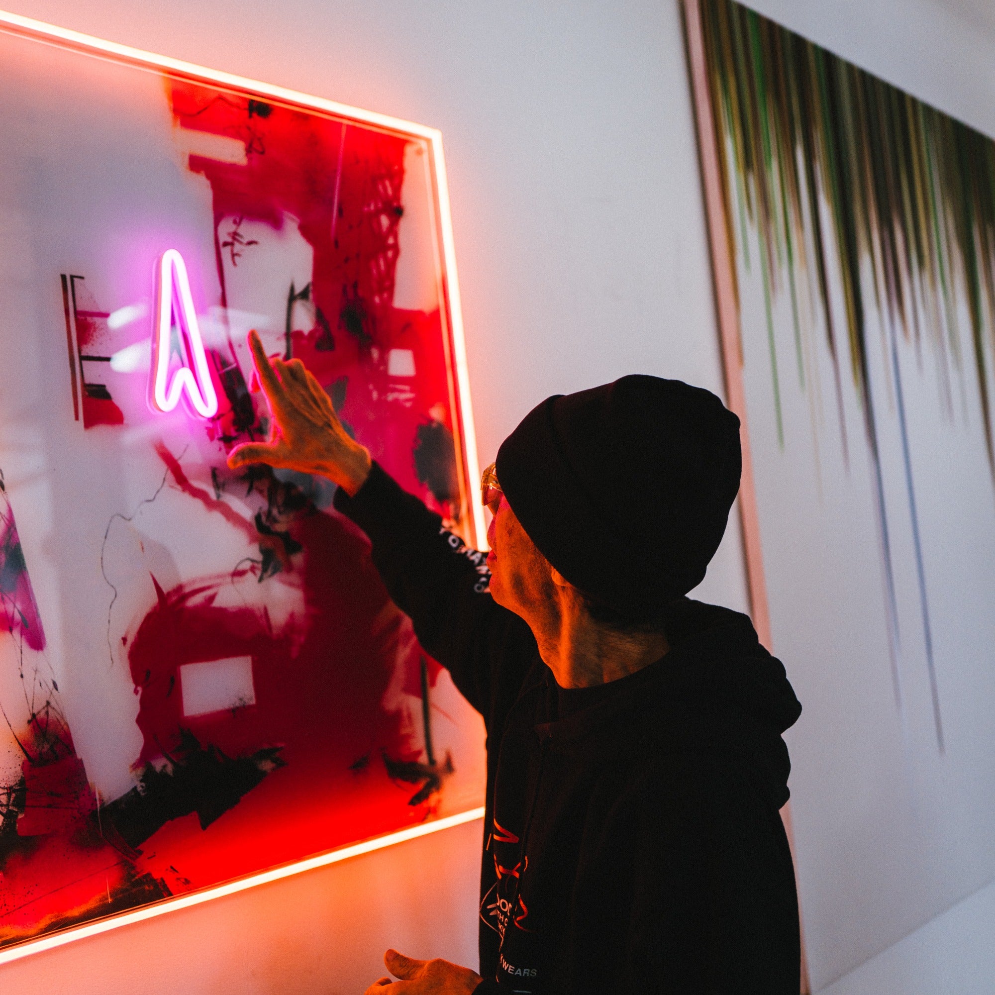 Violent Treasure by Futura - Signe en néon LED